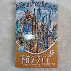 4/20Greatest city on Earth puzzle of Manhattan NEW